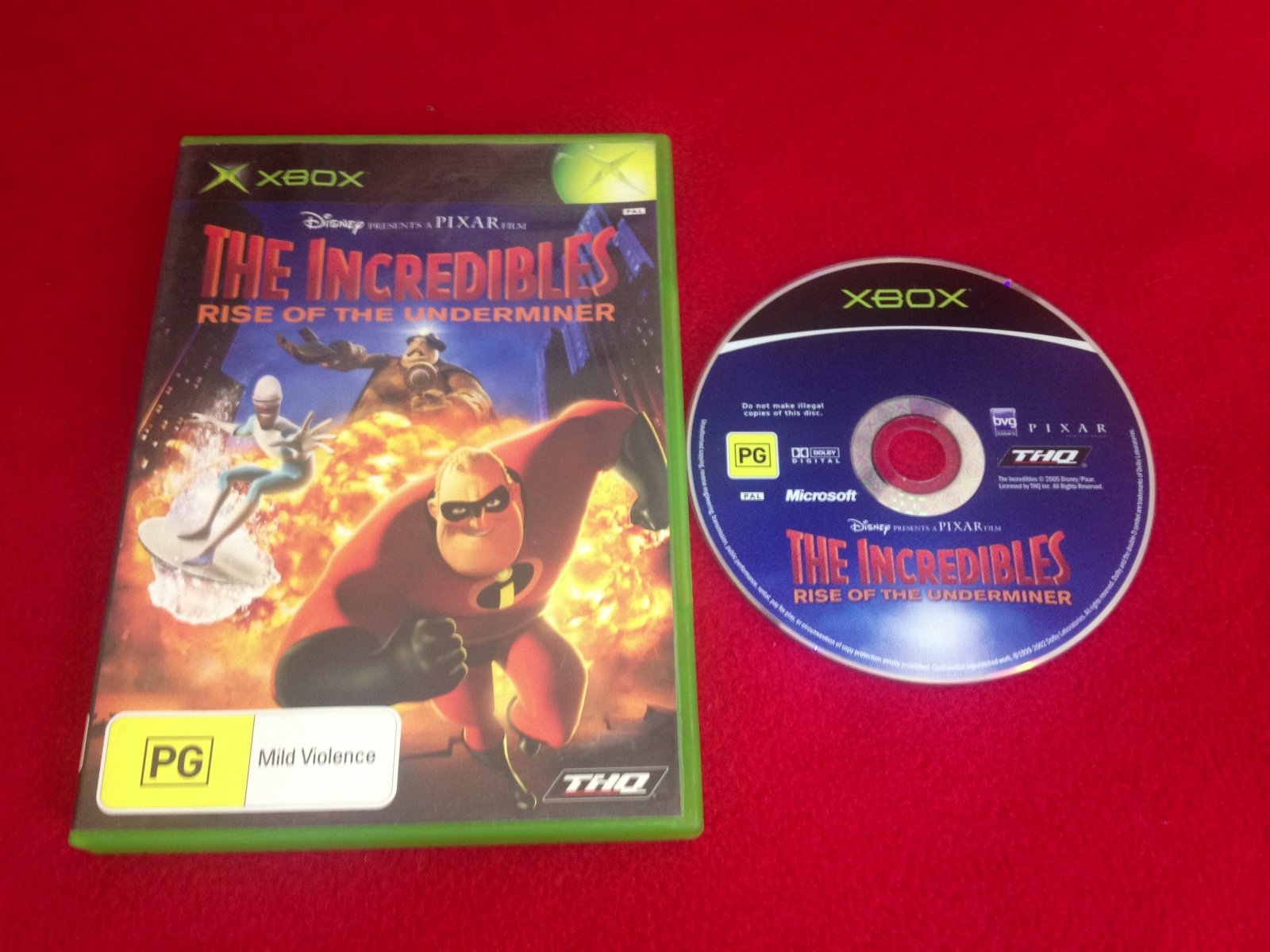 The Incredibles: Rise of the Underminer - XBOX - Xbox, Games, Action and adventure - Level Up Gaming NZ