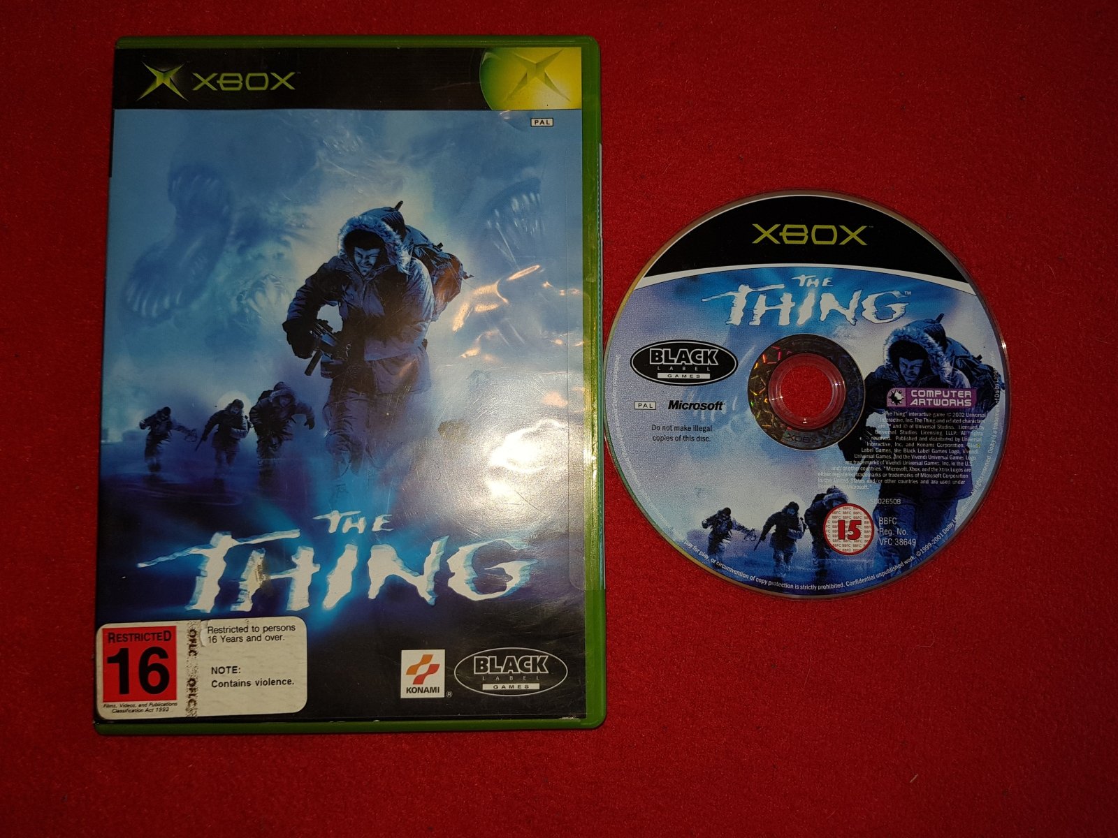 The Thing - XBOX Game - Xbox, Games, Action and adventure - Level Up Gaming NZ