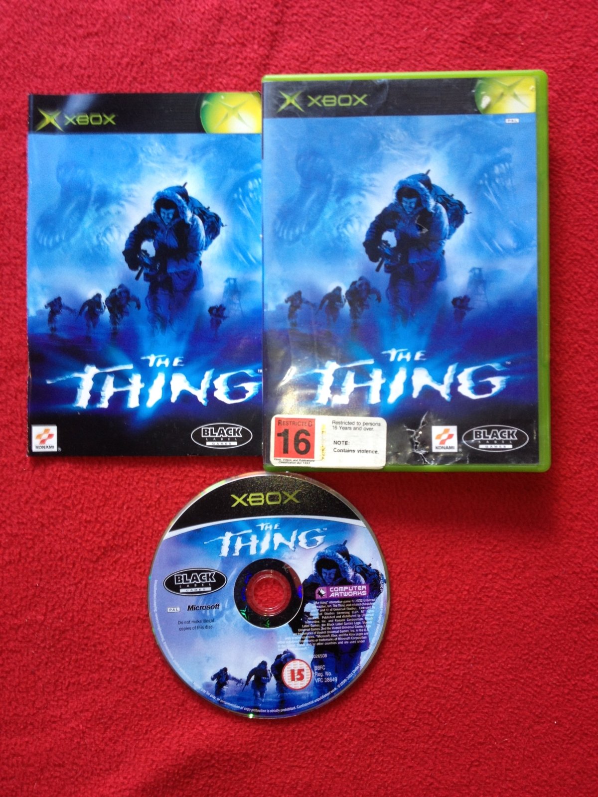 The Thing - XBOX Game - Xbox, Games, Action and adventure - Level Up Gaming NZ