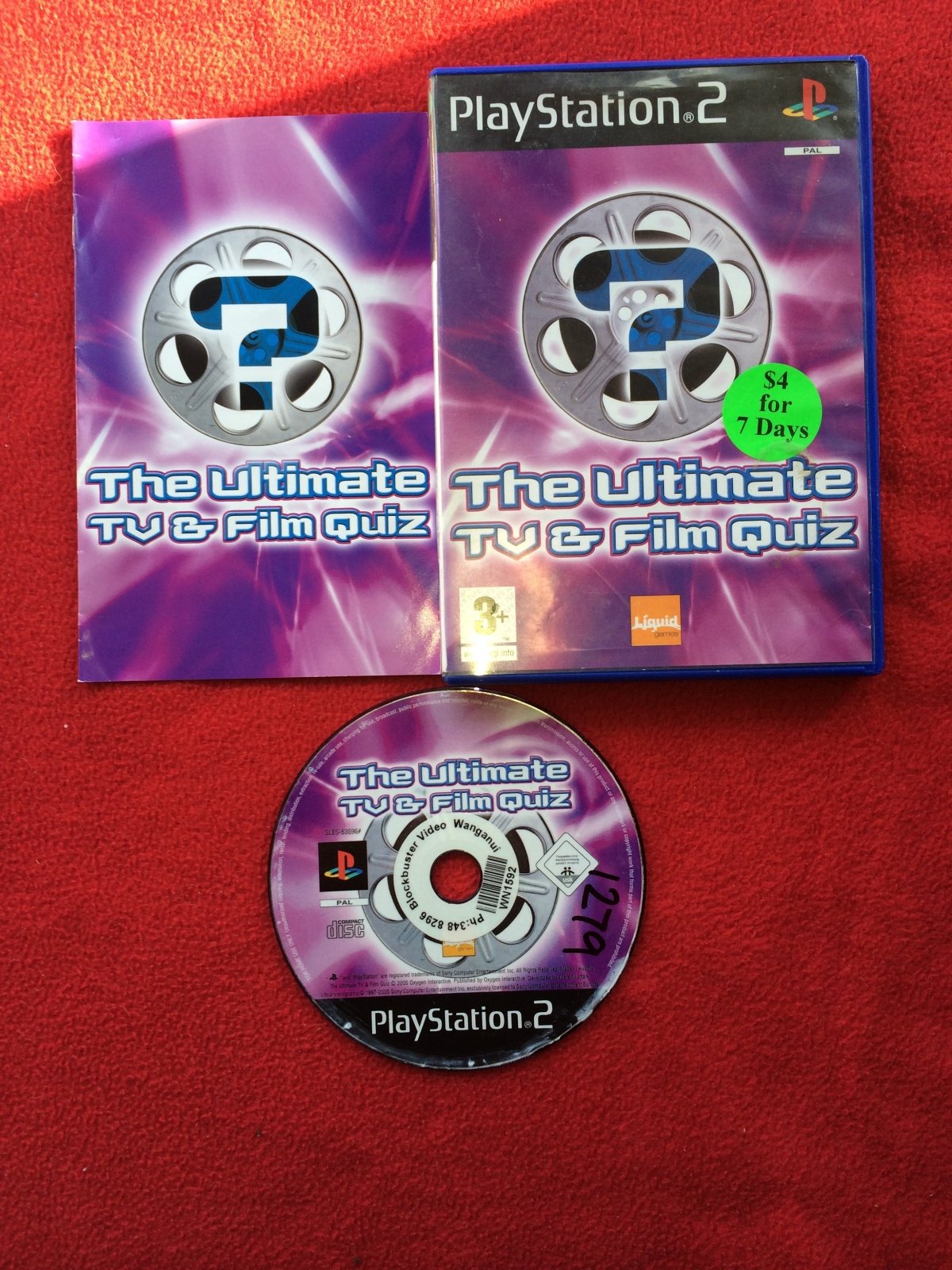 The Ultimate TV & Film Quiz - PS2 Game - PlayStation 2, Games, Music and party - Level Up Gaming NZ