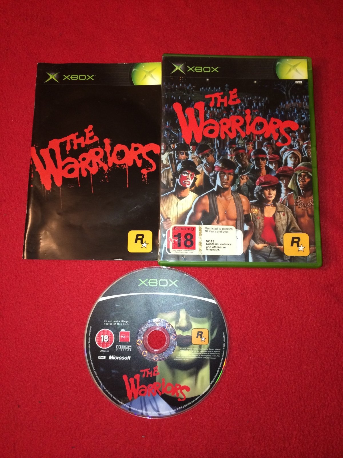 The Warriors - XBOX Game - Xbox, Games, Action and adventure - Level Up Gaming NZ