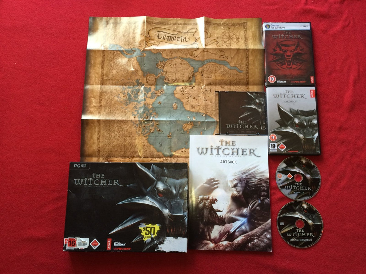 The Witcher - 8.5/10! RARE + BOXED PC Game - PC games, Role playing - Level Up Gaming NZ