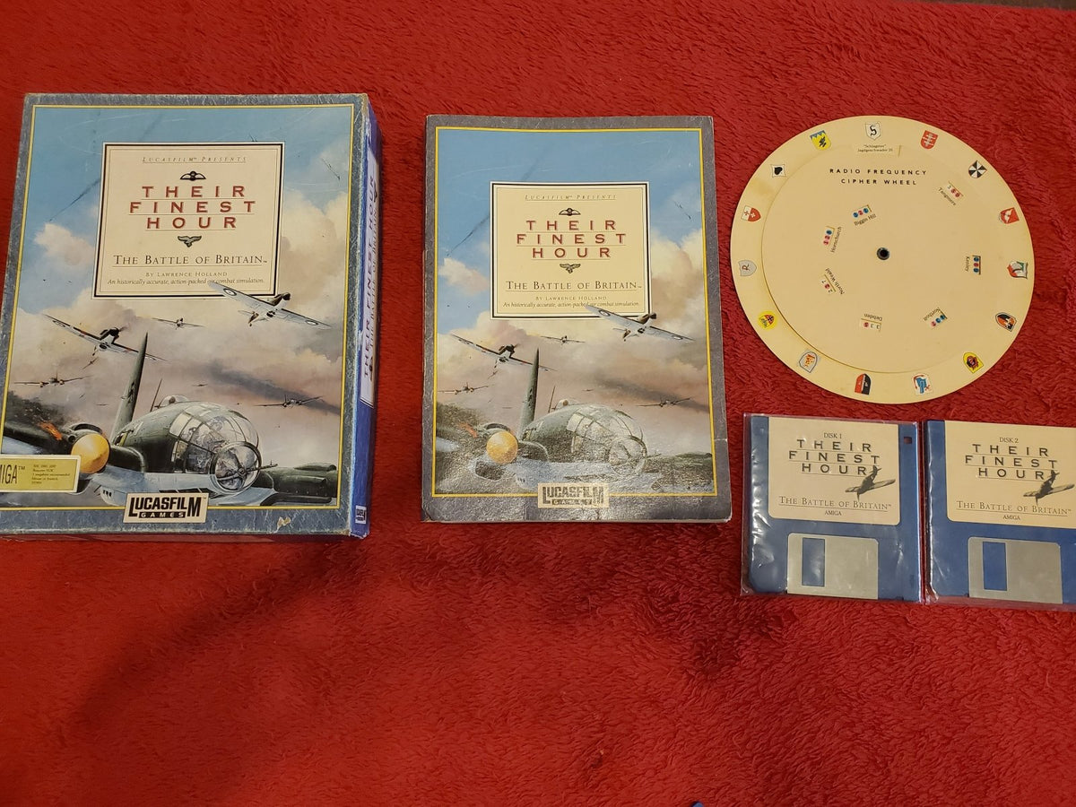 Their Finest Hour: The Battle of Britain - RARE Amiga Game - Other - Level Up Gaming NZ