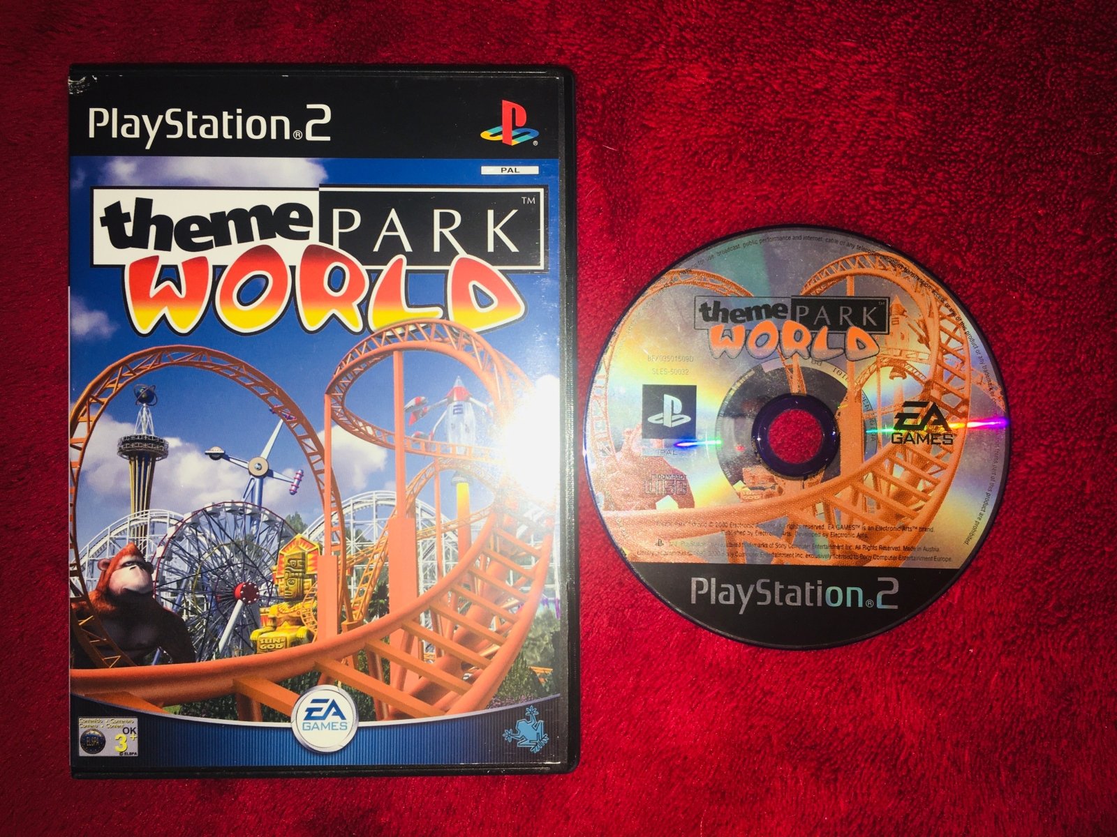 Theme Park World - 8.4/10 PS2 Game - PlayStation 2, Games, Simulation - Level Up Gaming NZ