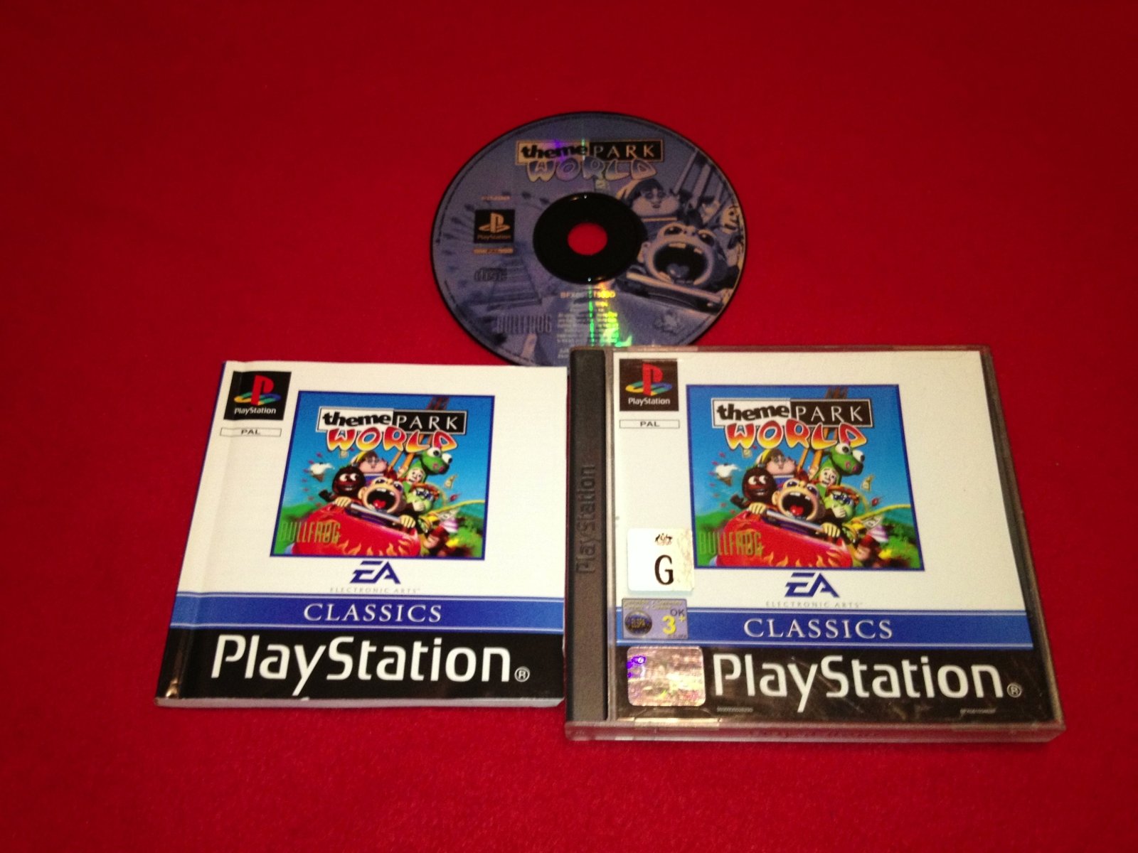 Theme Park World - PS1 Game - PlayStation, Games, Children and family - Level Up Gaming NZ