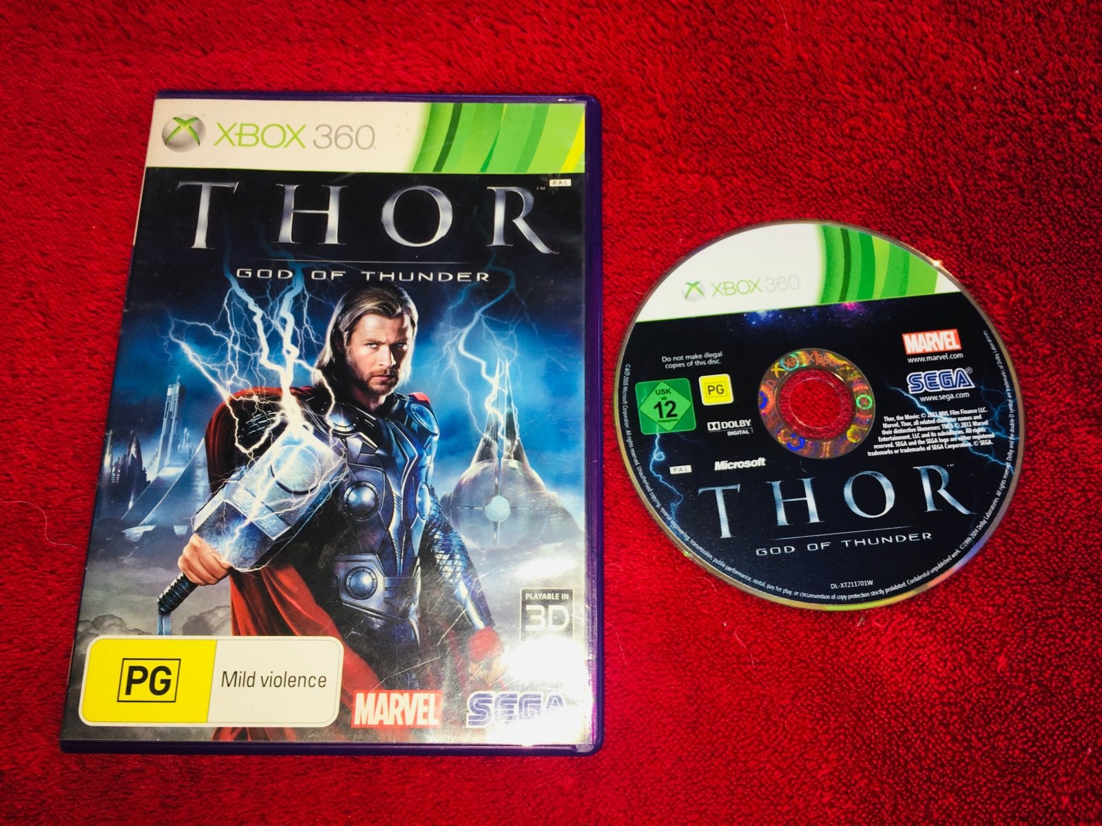 Thor: God Of Thunder - XBOX360 Game - Xbox 360, Games, Action and adventure - Level Up Gaming NZ