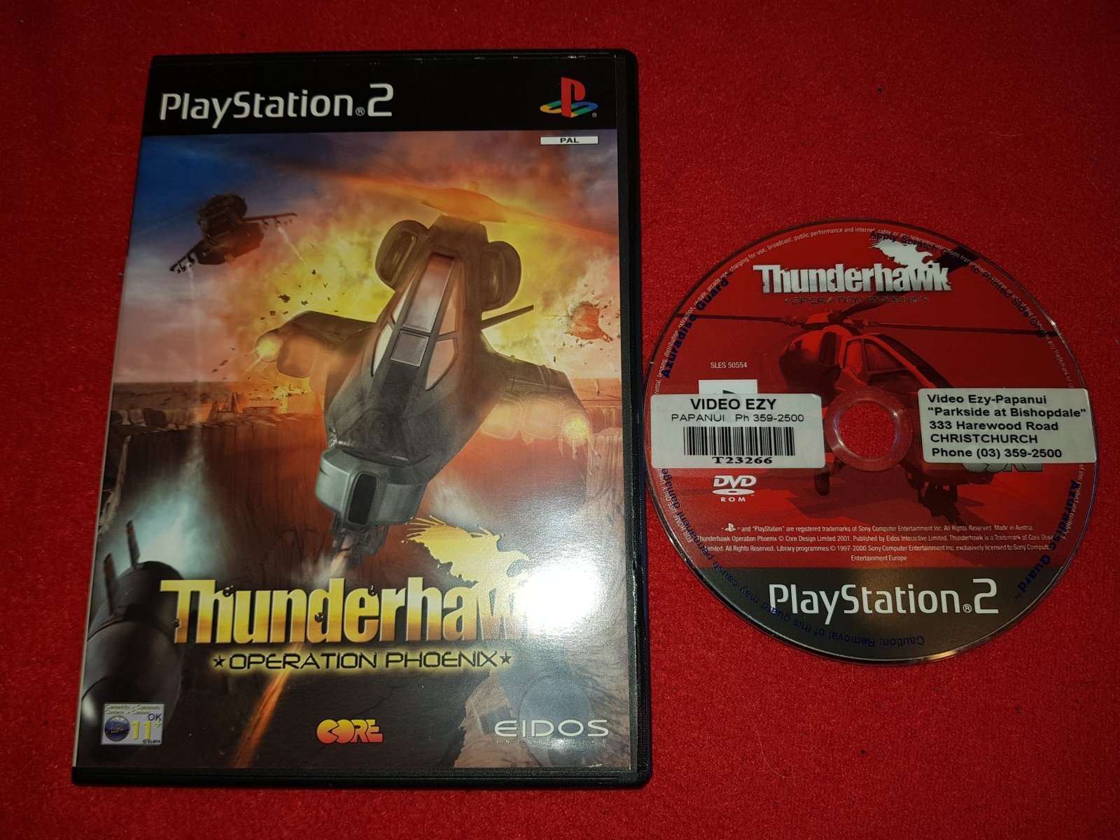 Thunderhawk: Operation Phoenix - PS2 Game - PlayStation 2, Games, Simulation - Level Up Gaming NZ