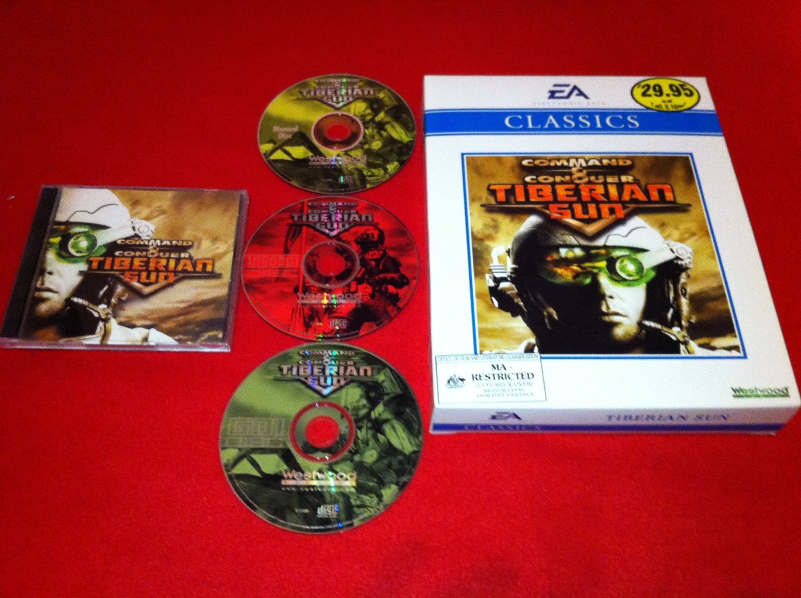 Command and Conquer: Tiberian Sun - RARE BOXED - PC games, Strategy and puzzle - Level Up Gaming NZ
