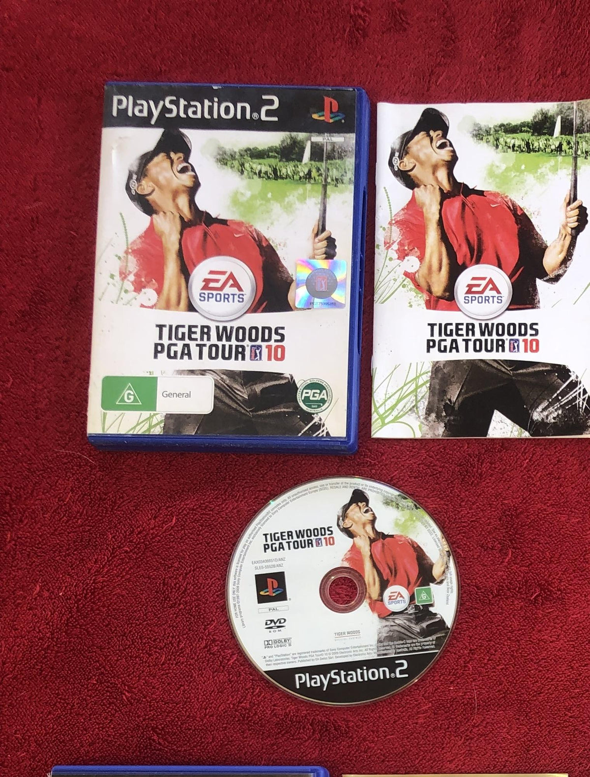 Tiger Woods PGA Tour 10 - PS2 Game - PlayStation 2, Games, Sports - Level Up Gaming NZ
