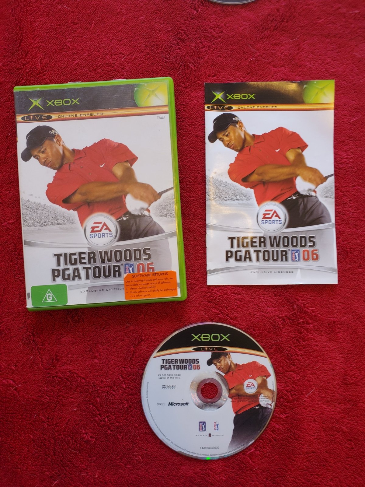 Tiger Woods PGA Tour 06 - XBOX Game - Xbox, Games, Sports - Level Up Gaming NZ