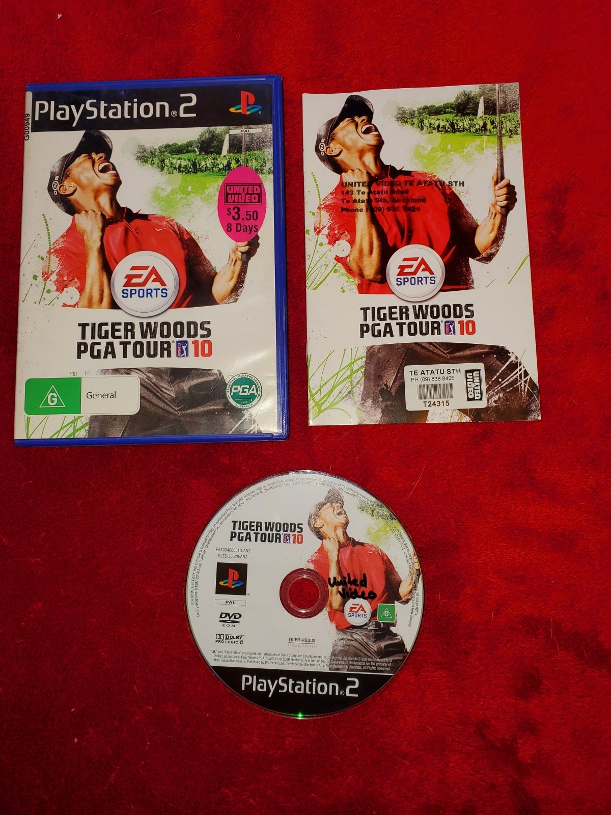 Tiger Woods PGA Tour 10 - PS2 Game - PlayStation 2, Games, Sports - Level Up Gaming NZ