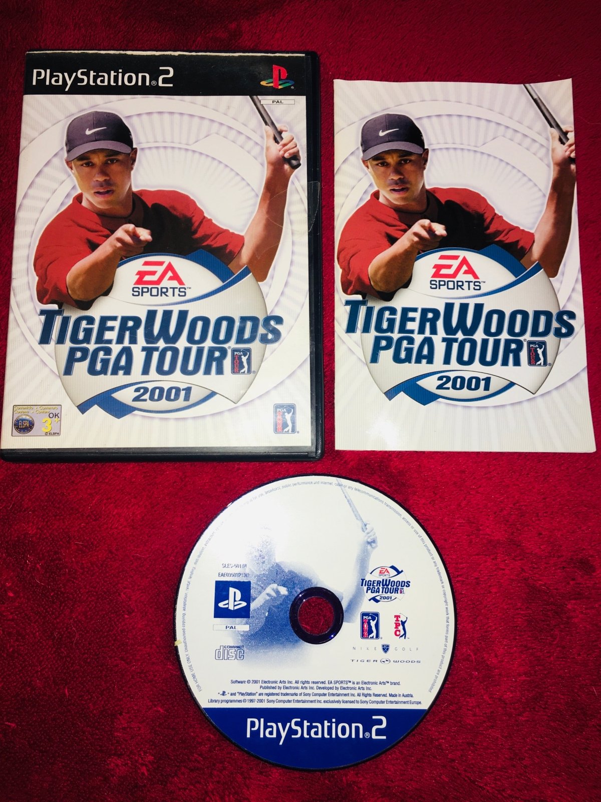 Tiger Woods USA Tour 2001 - PS2 Game - PlayStation 2, Games, Sports - Level Up Gaming NZ