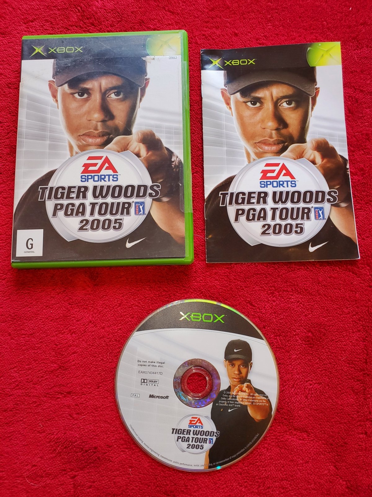 Tiger Woods PGA Tour 2005 - XBOX Game - Xbox, Games, Sports - Level Up Gaming NZ
