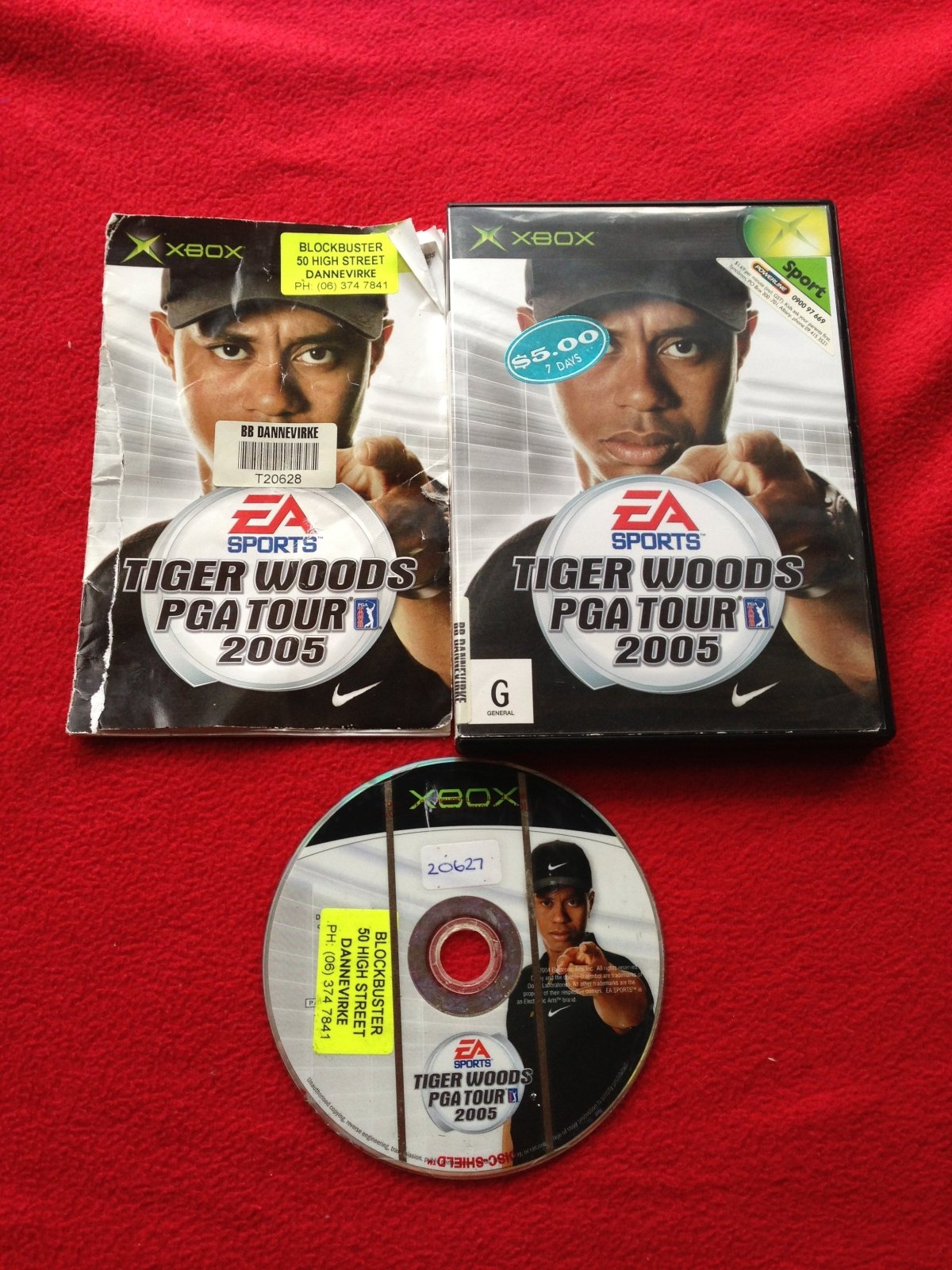 Tiger Woods PGA Tour 2005 - XBOX Game - Xbox, Games, Sports - Level Up Gaming NZ