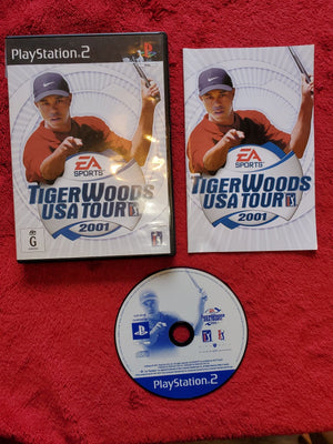 Tiger Woods USA Tour 2001 - PS2 Game