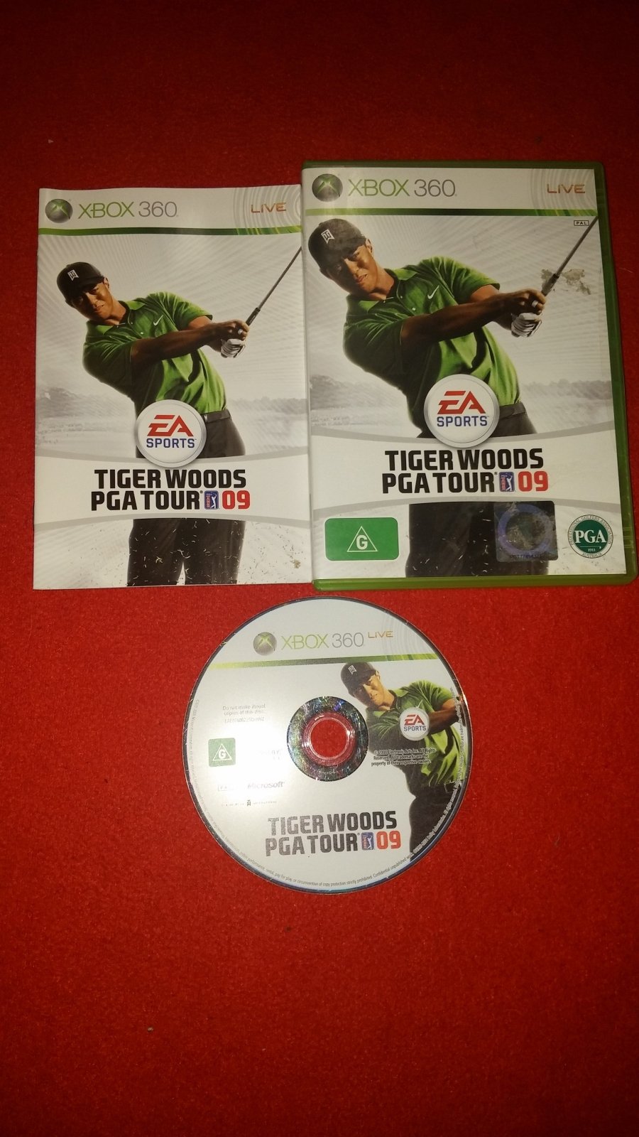 Tiger Woods PGA Tour 09 - XBOX360 Game - Xbox 360, Games, Sports - Level Up Gaming NZ