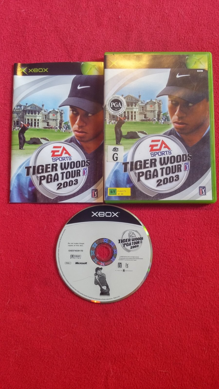Tiger Woods PGA Tour 2003 - XBOX Game - Xbox, Games, Sports - Level Up Gaming NZ