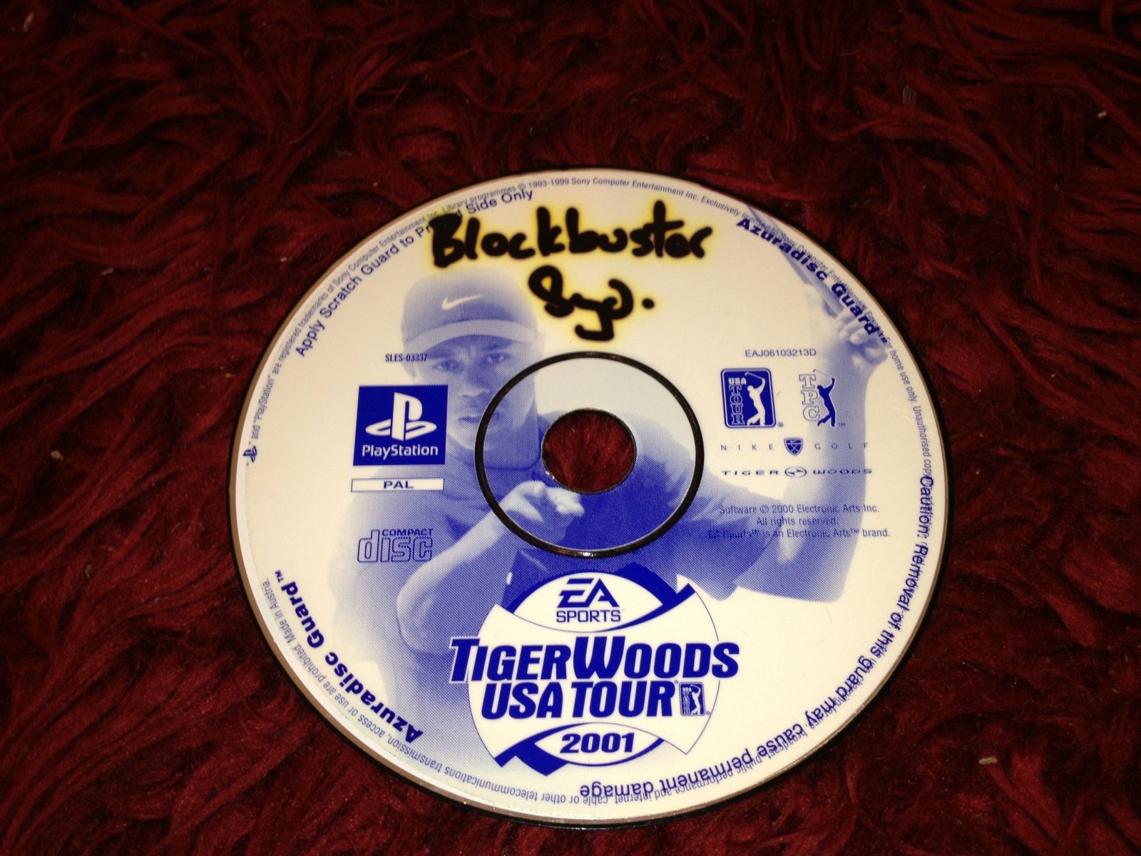 Tiger Woods 2001 - PS1 Game - PlayStation, Games, Sports - Level Up Gaming NZ