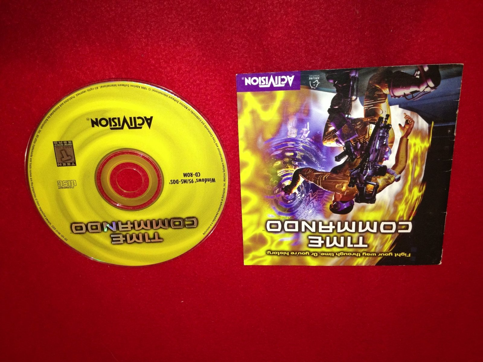 Time Commando - '97 PC Game - PC games, Action and adventure - Level Up Gaming NZ