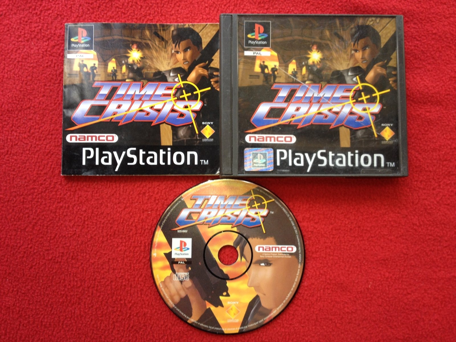 Time Crisis - PS1 Game - PlayStation, Games, Shooter - Level Up Gaming NZ