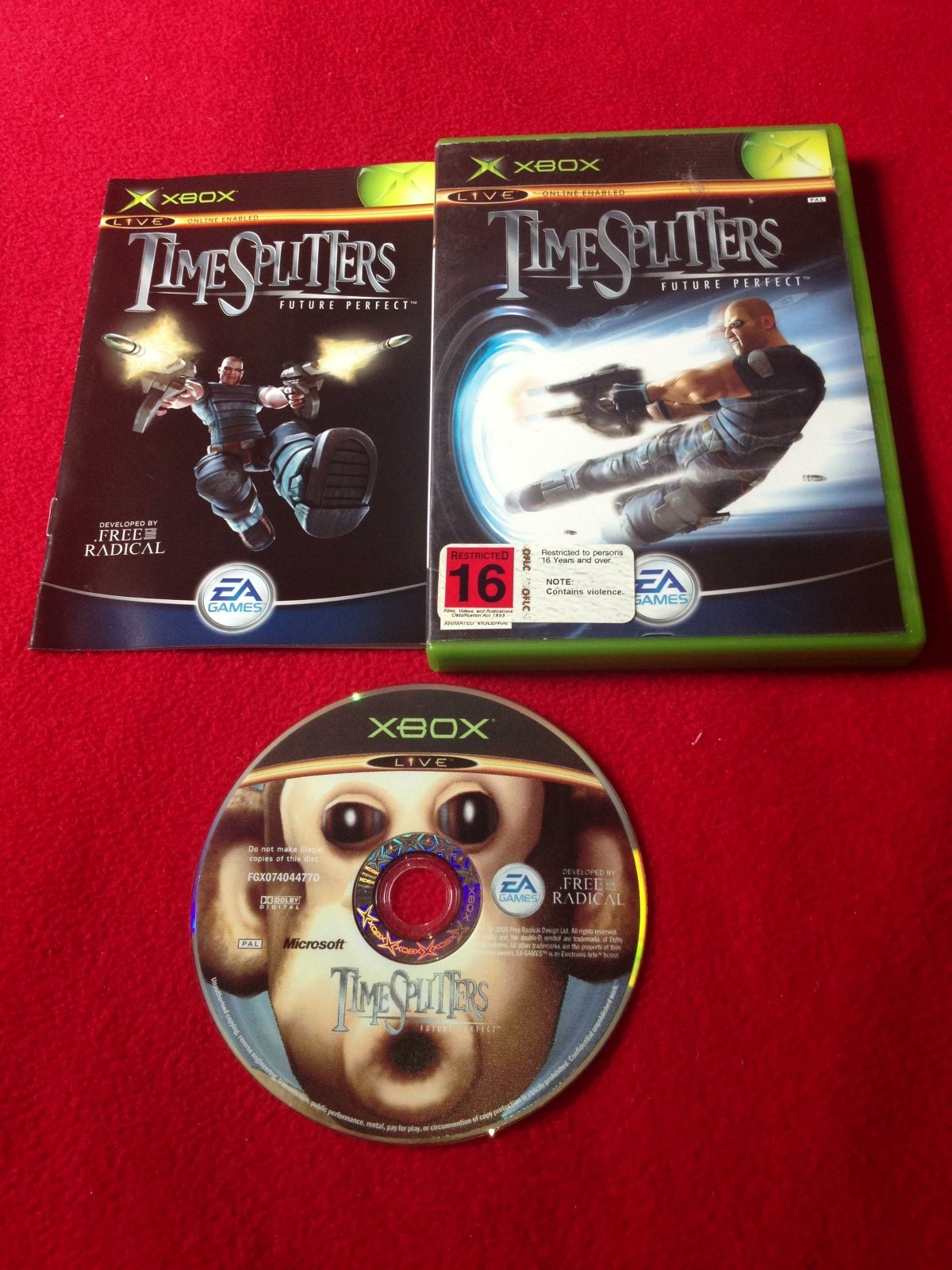 TimeSplitters: Future Perfect - XBOX Game - Xbox, Games, Shooter - Level Up Gaming NZ