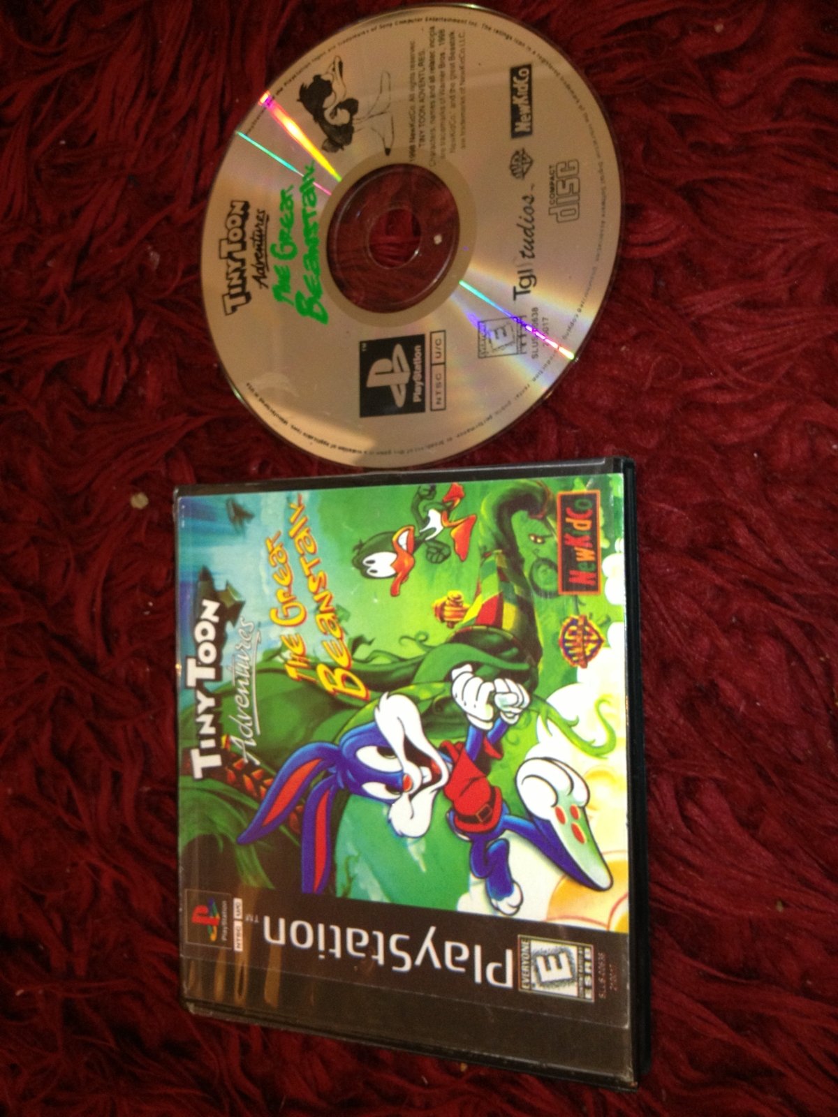 Tiny Toon Adventures The Great Beanstalk - PS1 - PlayStation, Games, Children and family - Level Up Gaming NZ