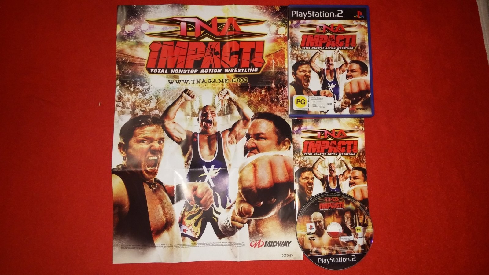 TNA Impact! - PS2 Game - PlayStation 2, Games, Fighting - Level Up Gaming NZ