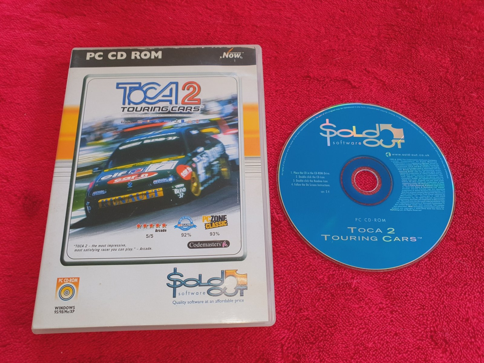 TOCA 2 Touring Cars - PC Game - PC games, Driving and racing - Level Up Gaming NZ