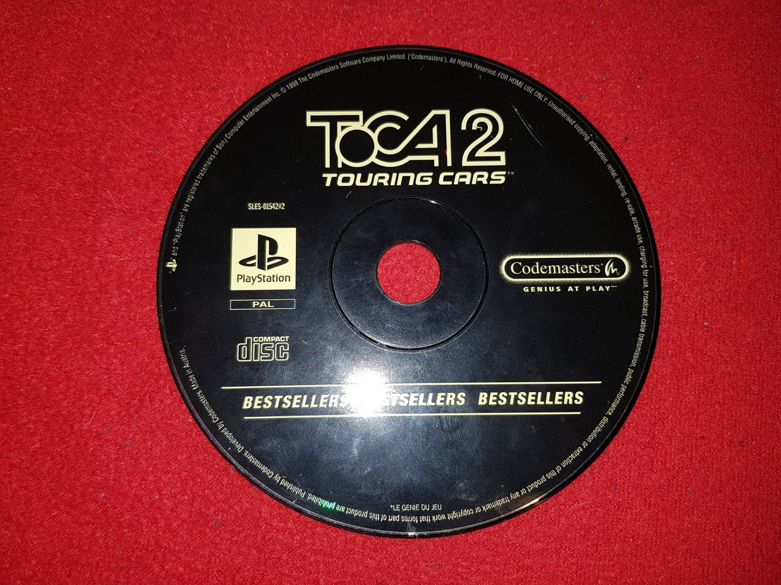 TOCA 2 Touring Cars - PS1 Game - PlayStation, Games, Driving and racing - Level Up Gaming NZ