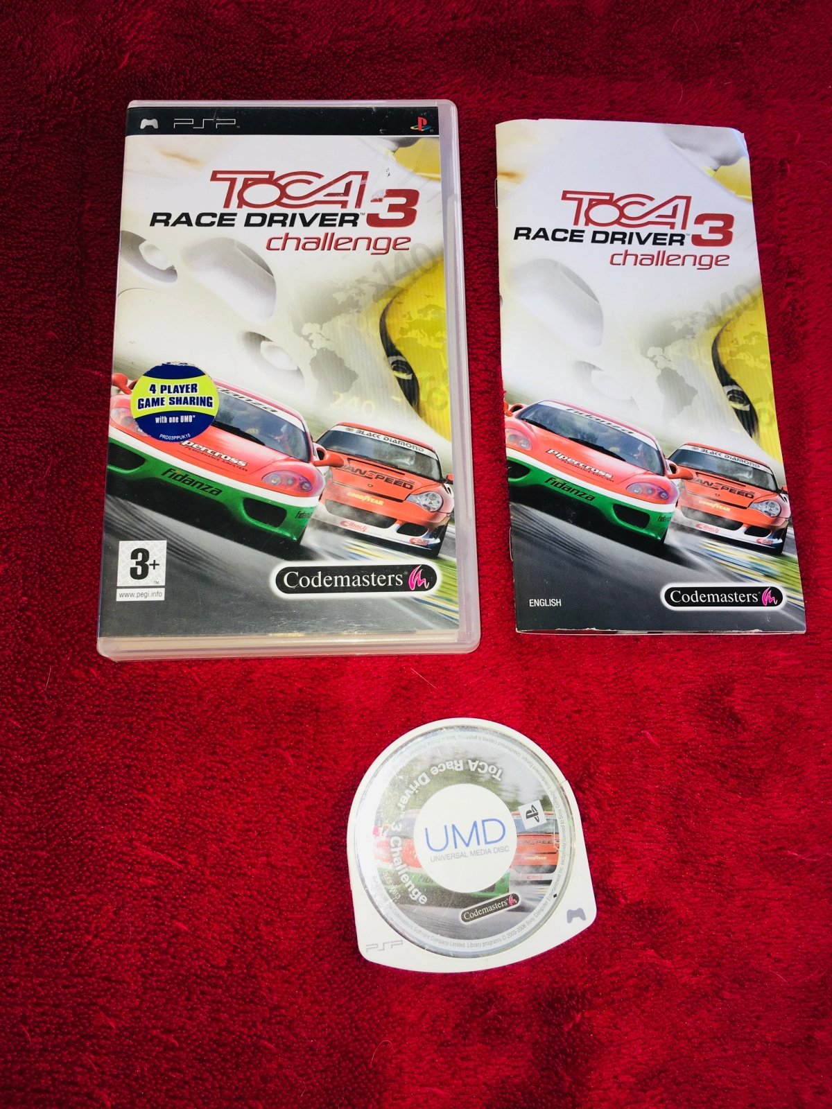 Toca Race Driver 3 Challenge - PSP Game - Play Station Portable (PSP), Games, Driving and Racing - Level Up Gaming NZ