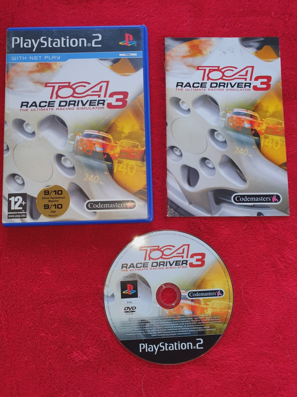 TOCA Race Driver 3 - PS2 Game - PlayStation 2, Games, Driving and racing - Level Up Gaming NZ