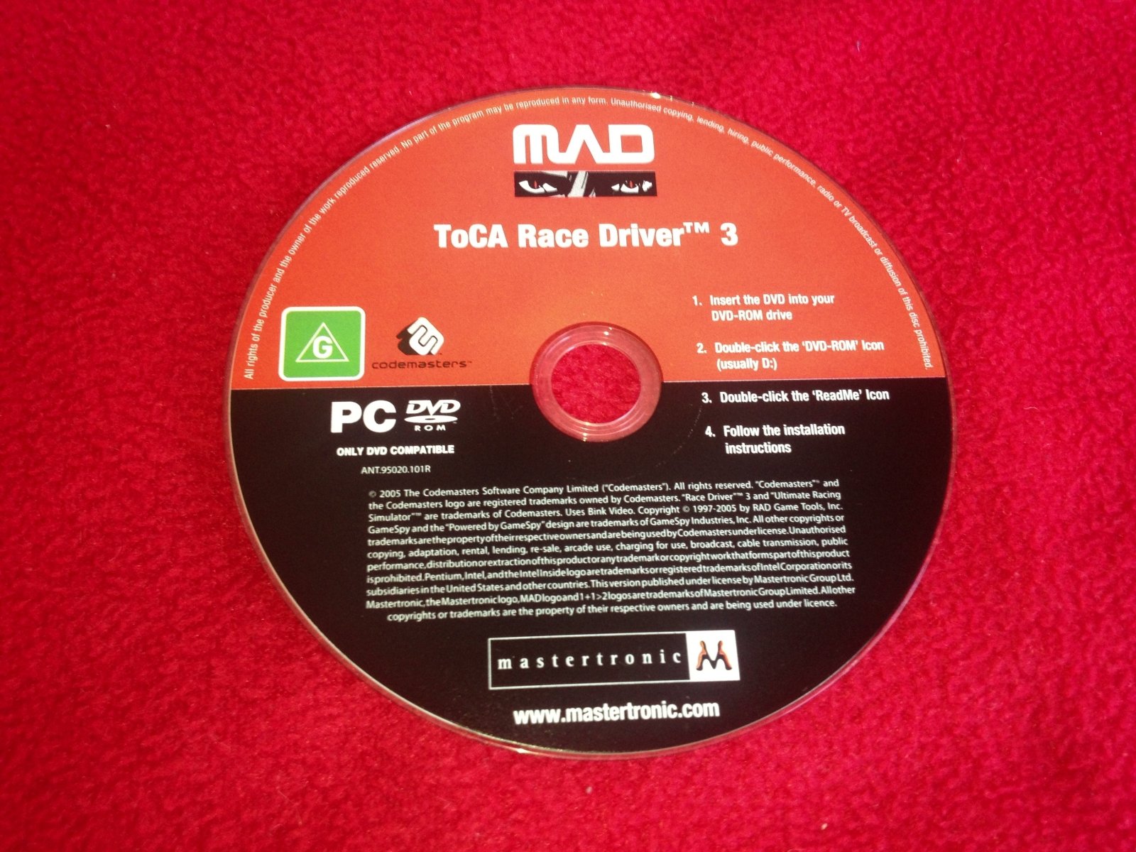 TOCA Race Driver 3 - 8.5/10! PC Game - PC games, Driving and racing - Level Up Gaming NZ