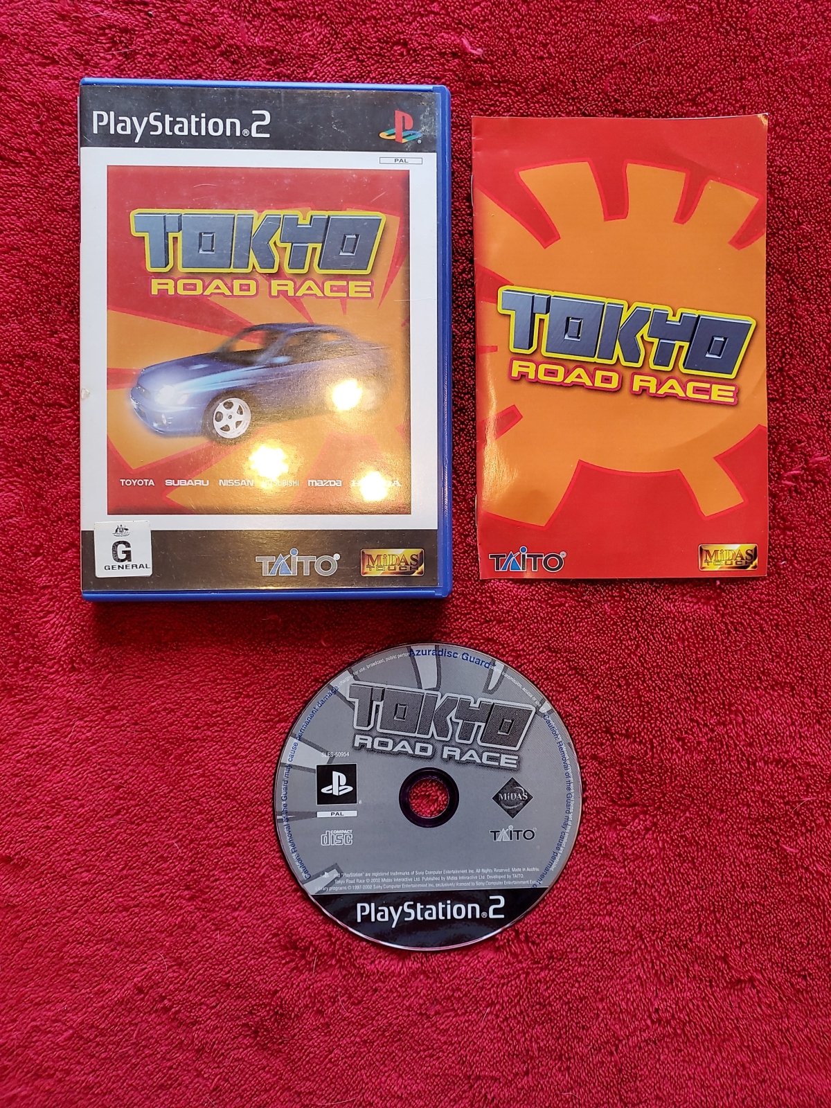 Tokyo Road Race - PS2 Game - PlayStation 2, Games, Driving and racing - Level Up Gaming NZ