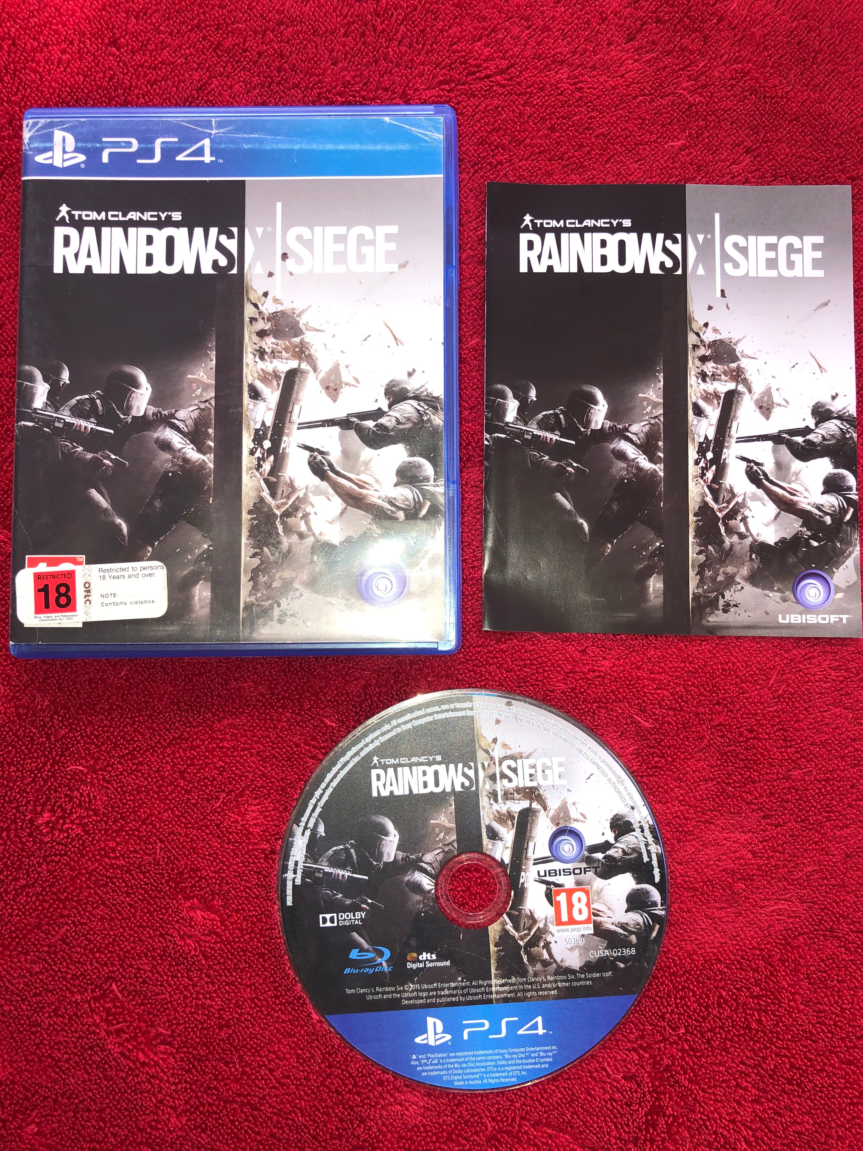 Tom Clancy's Rainbow Six Siege - 8.5/10! PS4 Game - PlayStation 4, Games - Level Up Gaming NZ