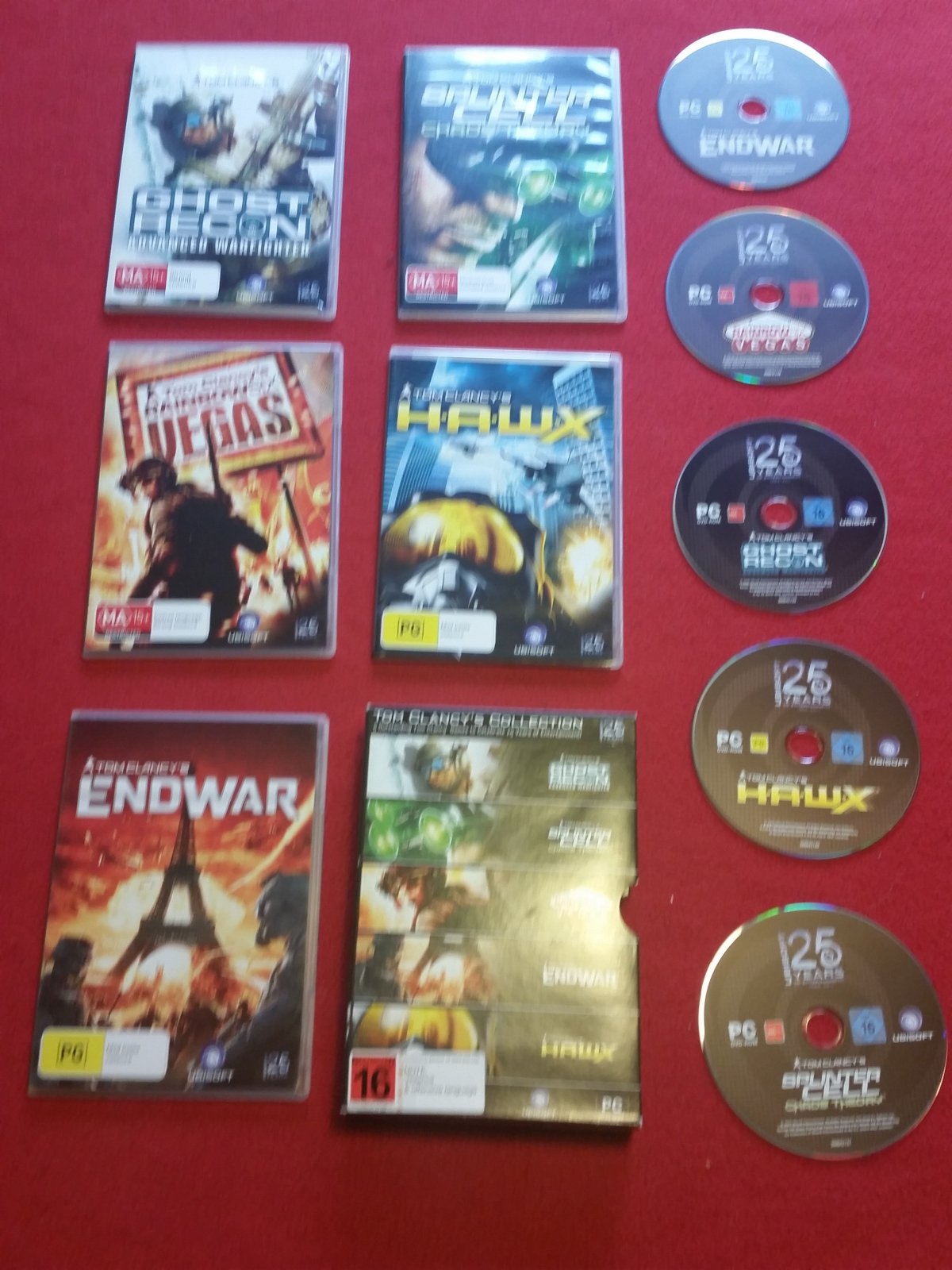 Tom Clancy's Collection - 5 PC Games - PC games, Shooter - Level Up Gaming NZ