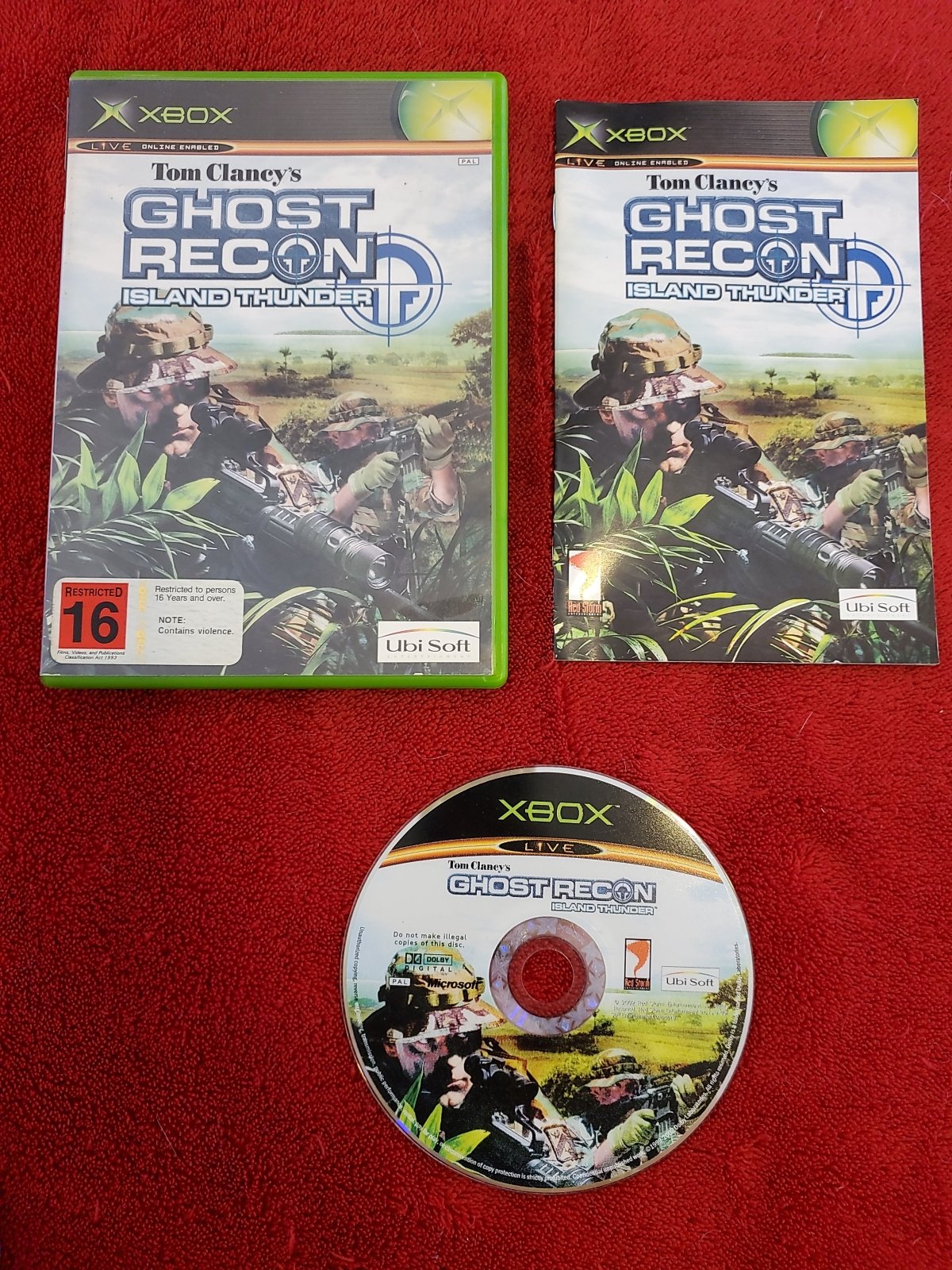 Ghost Recon: Island Thunder - XBOX Game - Xbox, Games, Shooter - Level Up Gaming NZ