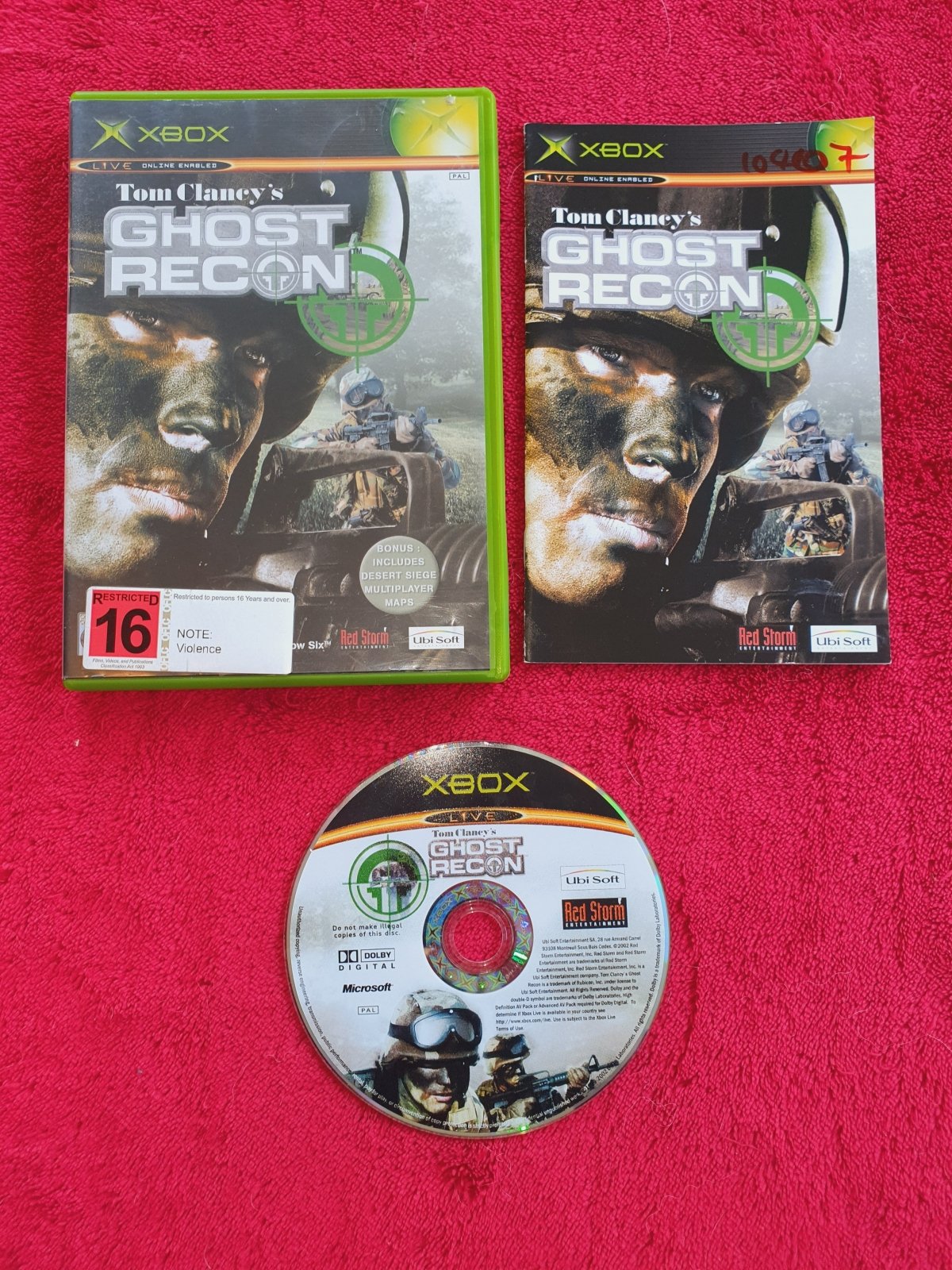Tom Clancy's Ghost Recon - XBOX Game - Xbox, Games, Shooter - Level Up Gaming NZ