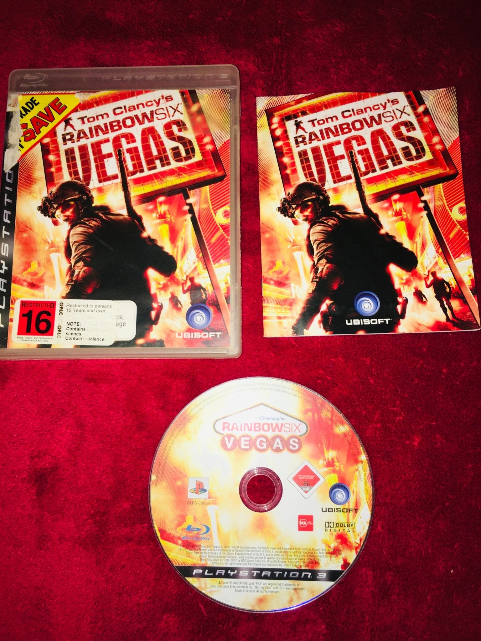 Tom Clancy's Rainbow Six: Vegas - PS3 Game - PlayStation 3, Games, Shooter - Level Up Gaming NZ