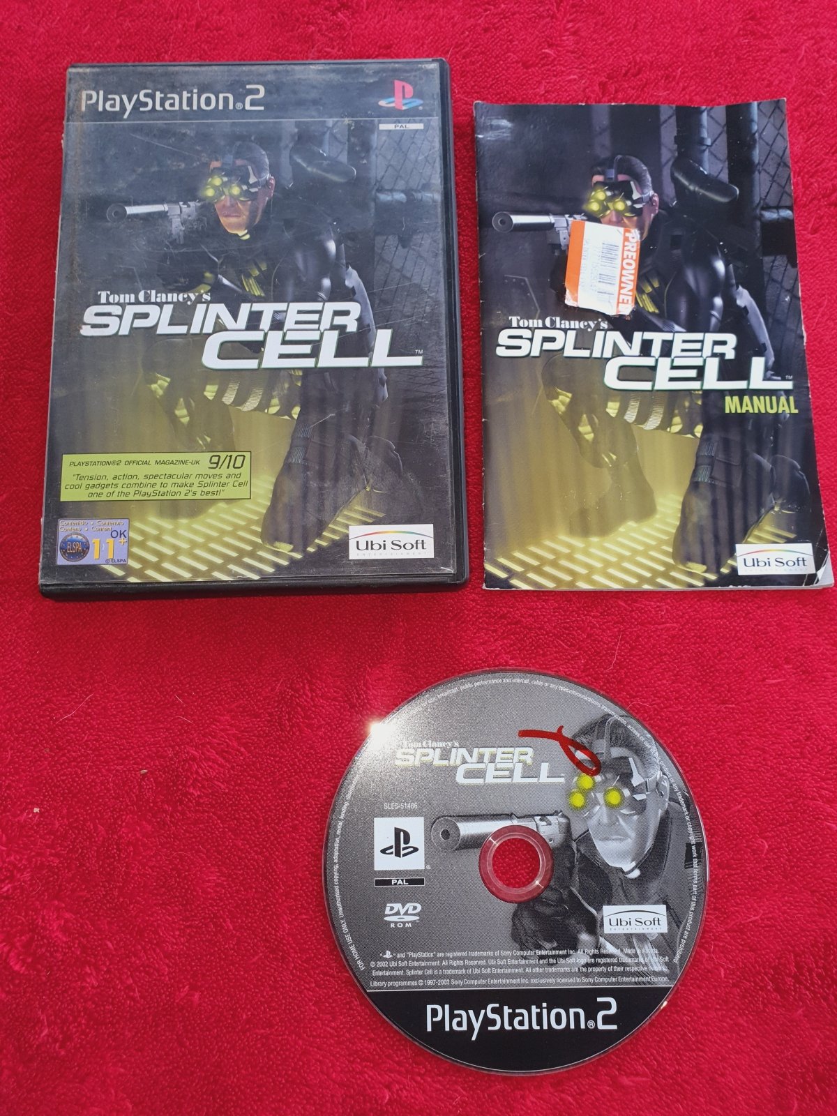 Tom Clancy's Splinter Cell - 8.4/10! PS2 Game - PlayStation 2, Games, Shooter - Level Up Gaming NZ