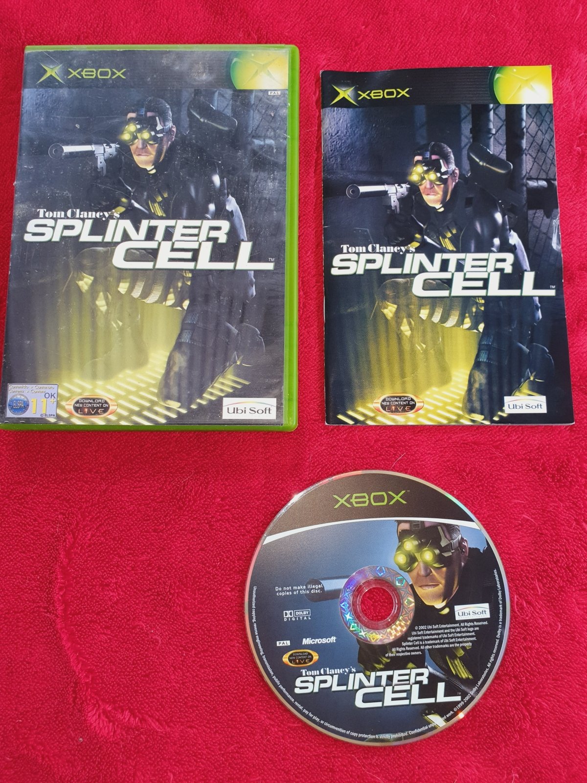 Tom Clancy's Splinter Cell - 8.4/10! XBOX Game - Xbox, Games, Action and adventure - Level Up Gaming NZ