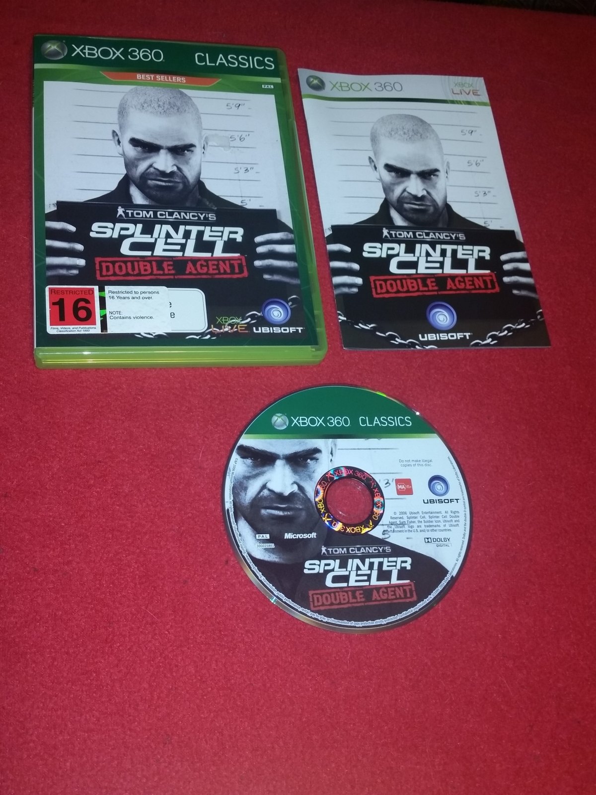 Splinter Cell: Double Agent - XBOX360 Game - Xbox 360, Games, Shooter - Level Up Gaming NZ