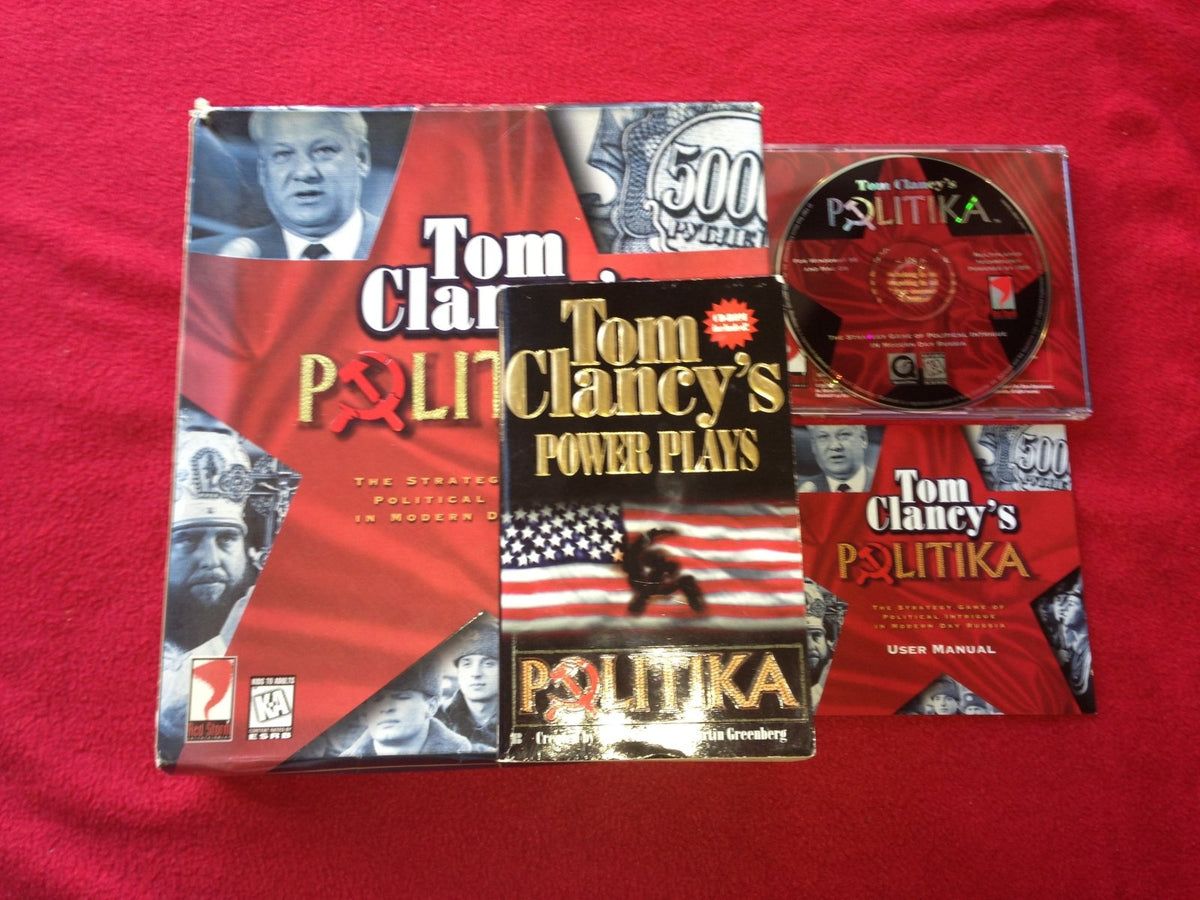 Tom Clancy's Politika - RARE '97 PC Game - PC games, Strategy and puzzle - Level Up Gaming NZ