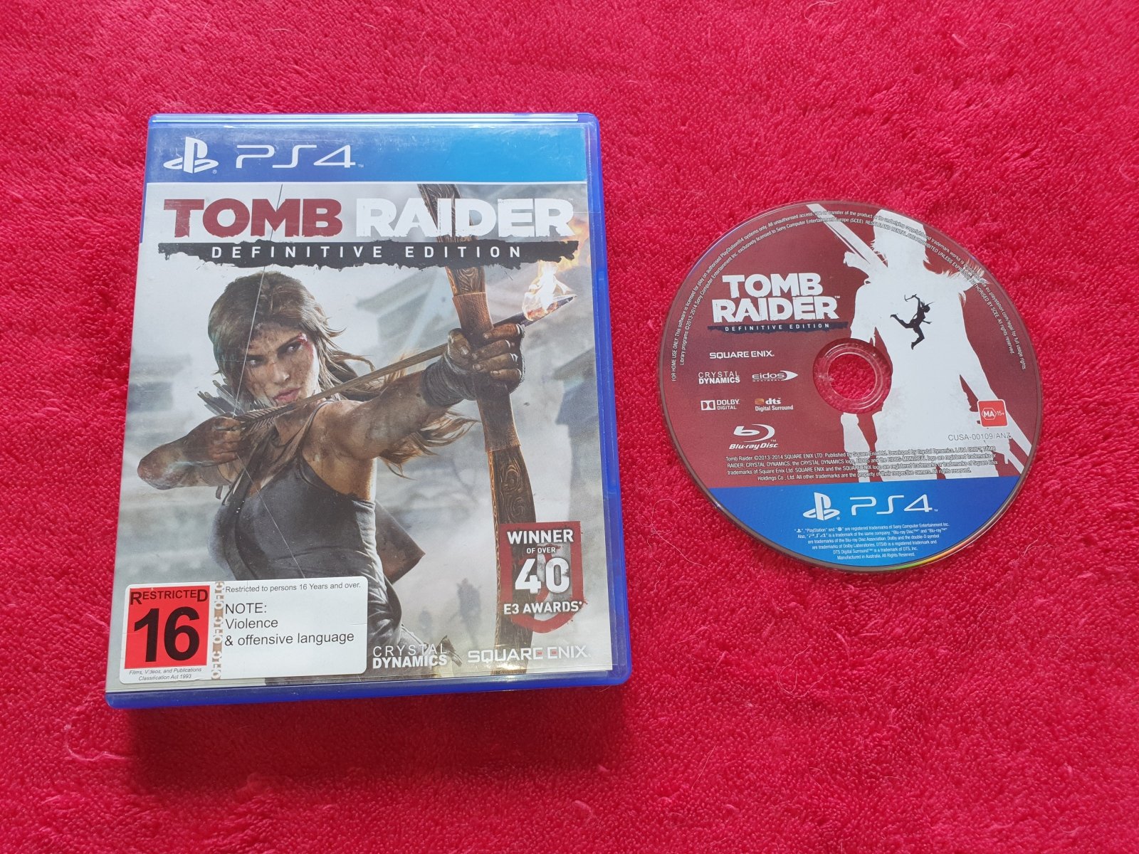 Tomb Raider: Definitive Edition - 9.1/10! PS4 Game - PlayStation 4, Games - Level Up Gaming NZ