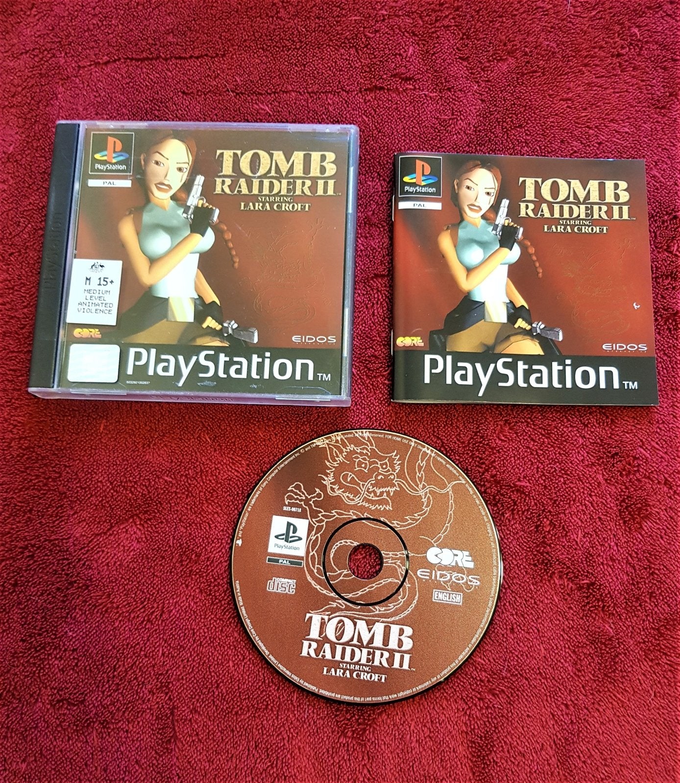 Tomb Raider 2 - PS1 Game - PlayStation, Games, Action and adventure - Level Up Gaming NZ