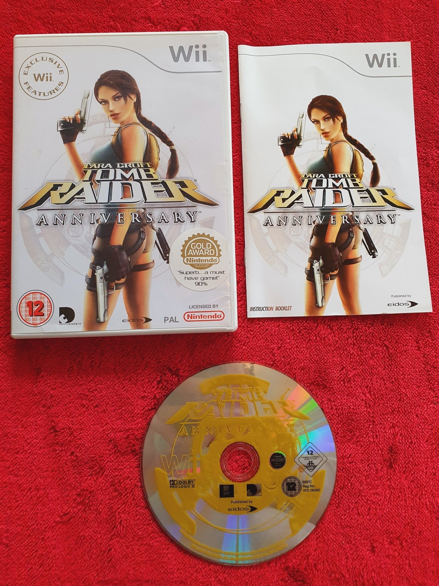 Tomb Raider Anniversary - Wii Game - Wii - Wii Games - Level Up Gaming NZ
