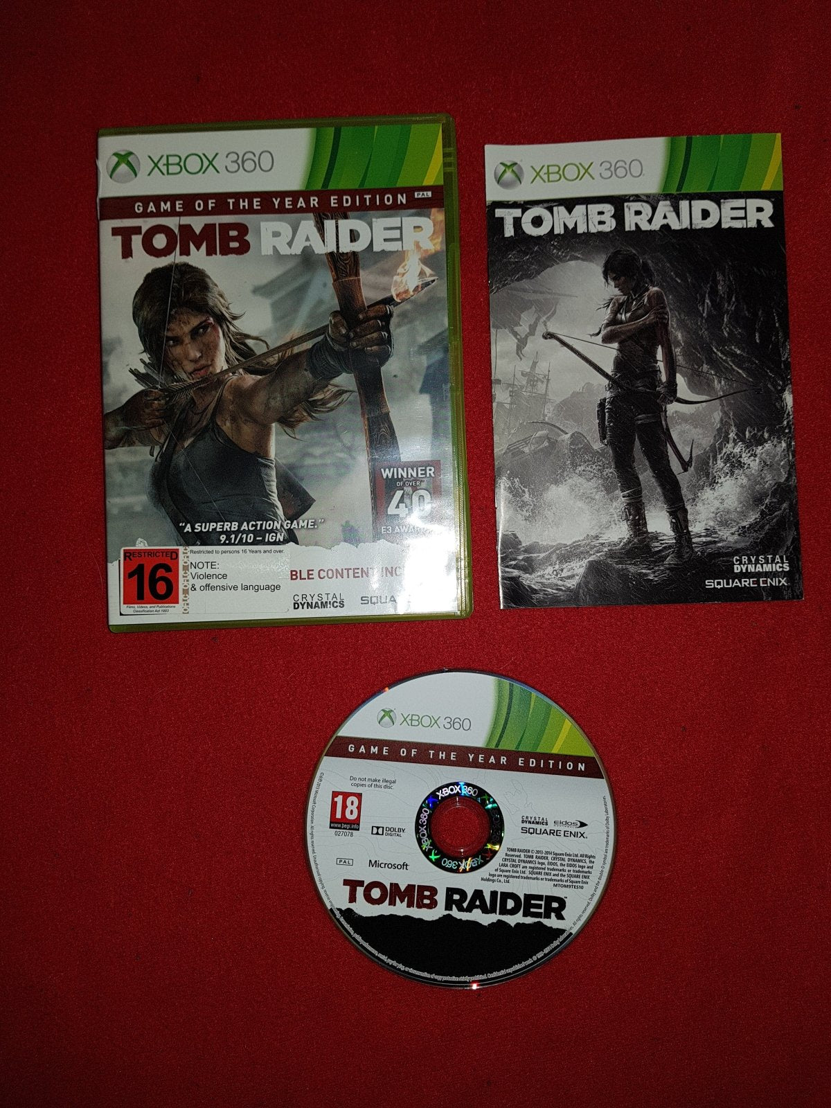 Tomb Raider Game Of The Year - 9.1/10 XBOX360 Game - Xbox 360, Games, Action and adventure - Level Up Gaming NZ