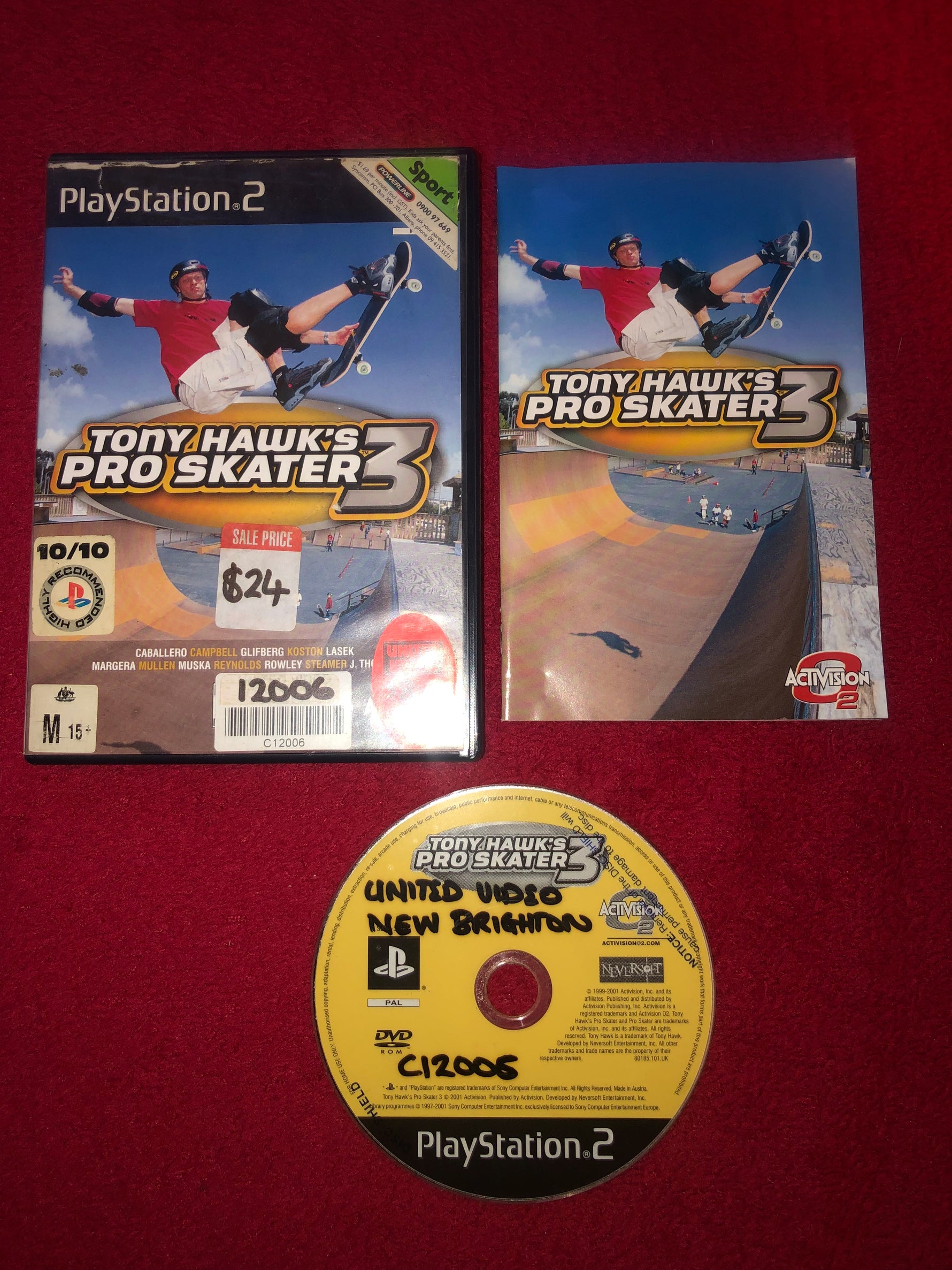 Tony Hawk's Pro Skater 3 - PS2 Game