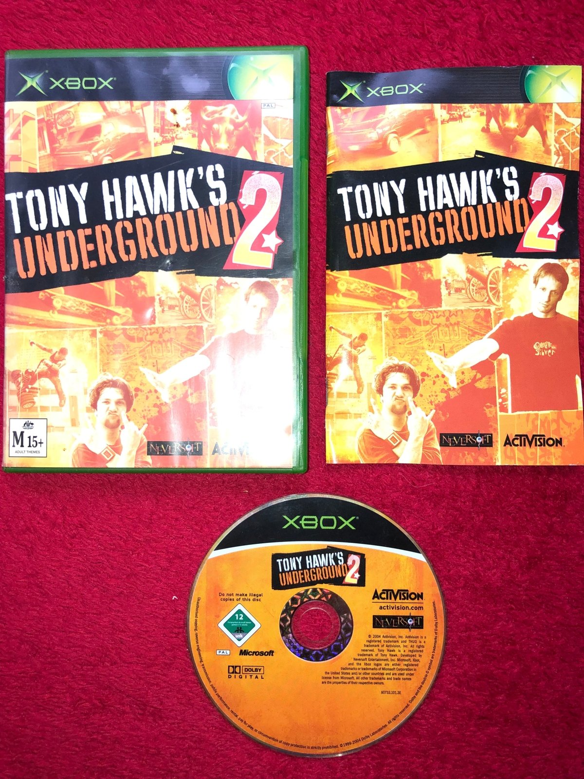 Tony Hawk's Underground 2 - NEAR NEW XBOX Game - Xbox, Games, Sports - Level Up Gaming NZ