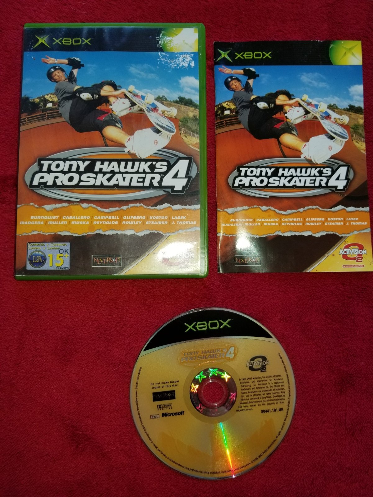 Tony Hawk's Pro Skater 4 - XBOX Game - Xbox, Games, Sports - Level Up Gaming NZ