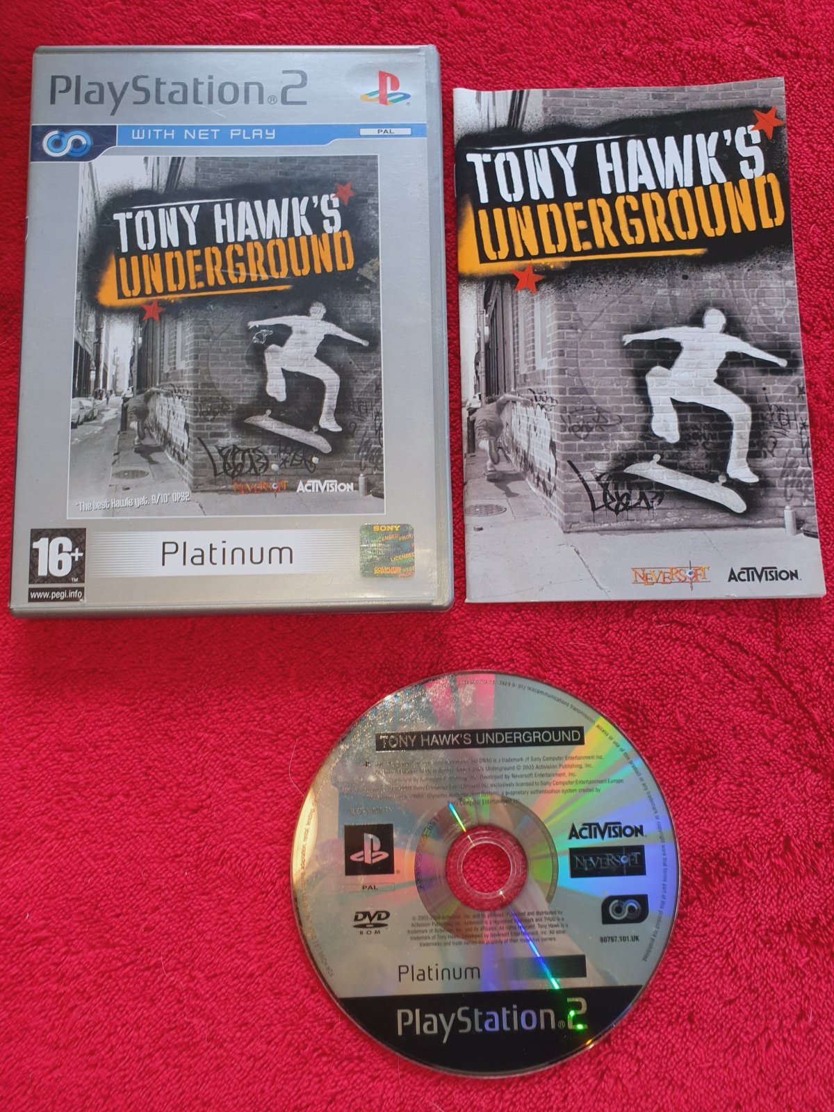 Tony Hawk's Underground - 8.9/10! PS2 Game - PlayStation 2, Games, Sports - Level Up Gaming NZ